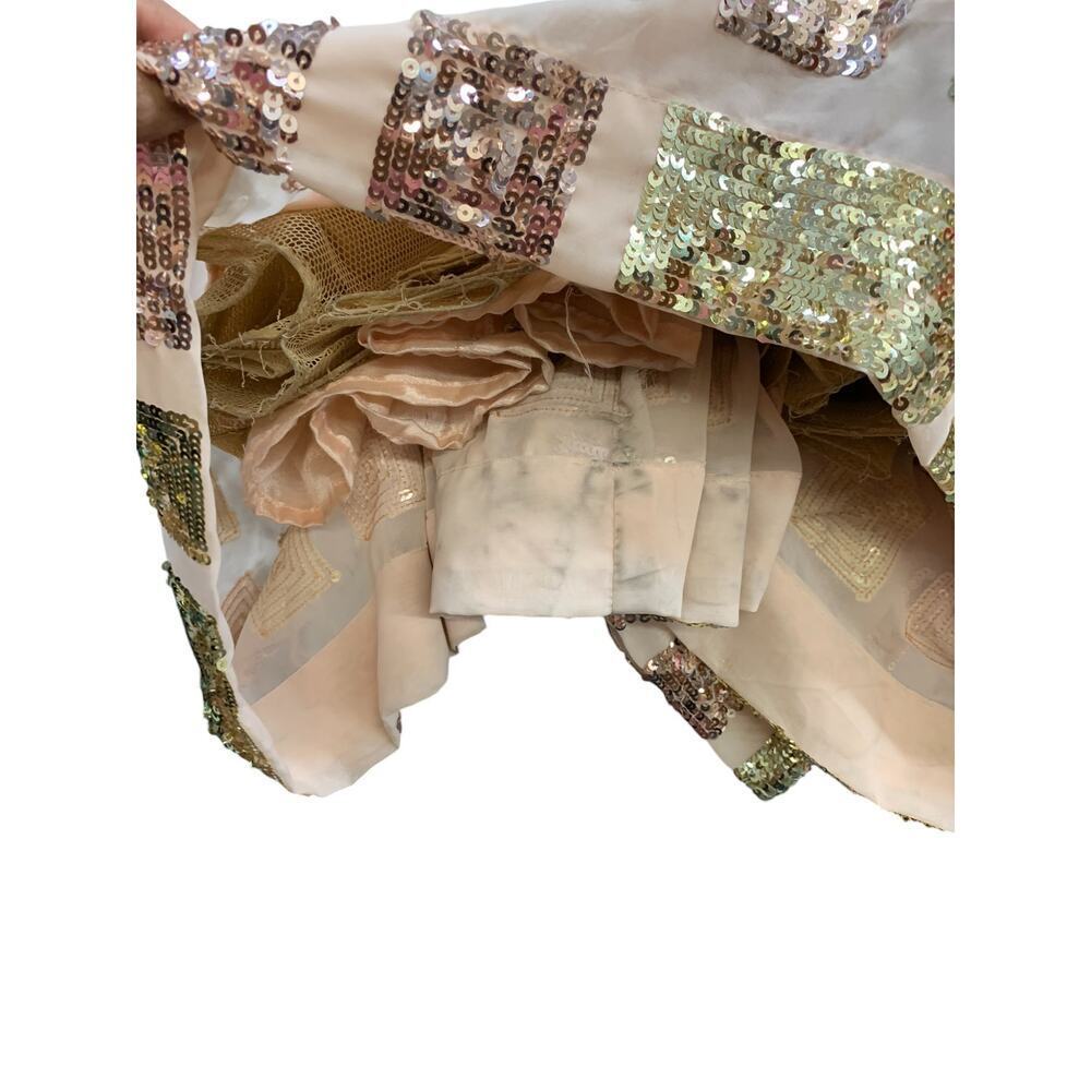 Rose Gold Skirt with Gold‎ Top - Picture 10 of 10